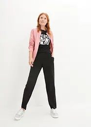 T-shirt med blomtryck, bonprix