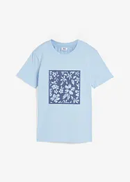 T-shirt med blomtryck, bonprix