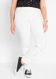 Stretchig bengalinbyxa, raka ben, bonprix