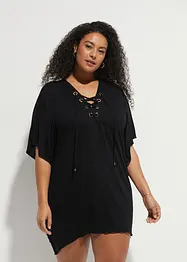 Transparent strandtunika i viskos, bonprix