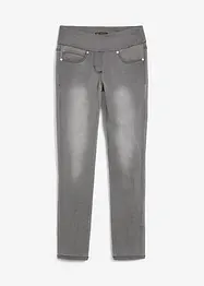 Straight Jeans Mid Waist, Super Stretch med bekväm midja, bonprix