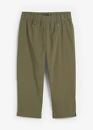 Stretchig capribyxa med resårmidja, bonprix