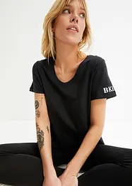 T-shirt i ren bomull, bonprix