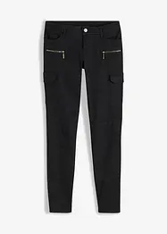 Cargobyxa i stretchig bomullsmix, bonprix
