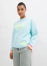 Sweatshirt med färgglada muddar, bonprix