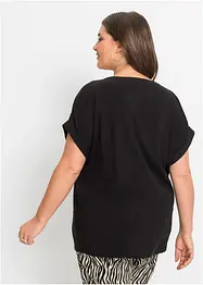 Blustunika av ren viskos, bonprix