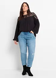 Tunika av mjuk viskos, bonprix