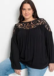 Tunika av mjuk viskos, bonprix