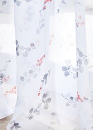 Gardinlängd i återvunnen polyester med gardinomtag (1-pack, bpc living bonprix collection