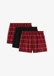 Boxershorts med ekologisk bomull (3-pack), bonprix