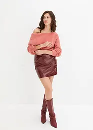 Asymmetrisk off shoulder-tröja, bonprix