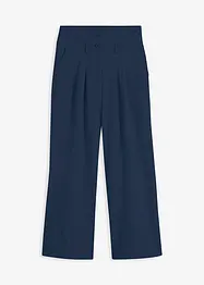 Utsvängd byxa, High Waist, bonprix