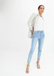 Skinny Jeans med strassapplikation, bonprix