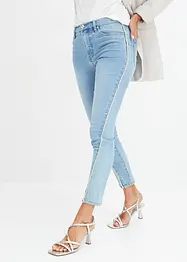 Jeans med strassapplikation, bonprix