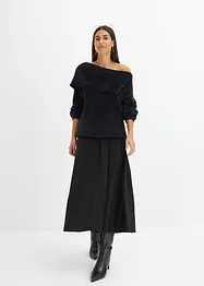 Asymmetrisk off shoulder-tröja, bonprix