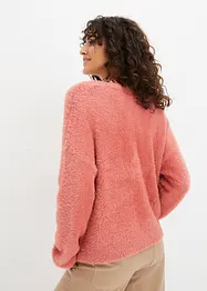 Mjuk cardigan med prydnadsknappar, bonprix