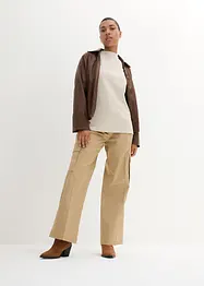 Oversizetopp av ekologisk bomull, bonprix