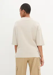 Oversizetopp av ekologisk bomull, bonprix