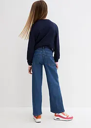 Barnjeans med kedjor, Wide Leg, bonprix