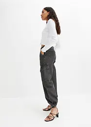 Cargo Jeans Mid Waist, RAINBOW