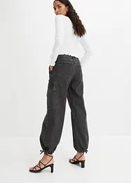 Cargo Jeans Mid Waist, RAINBOW