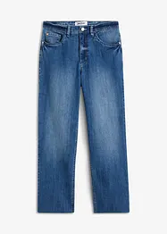 Straight Jeans High Waist, ekologisk bomull, bonprix