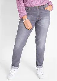 Mom Jeans Mid Waist, Stretch, bonprix