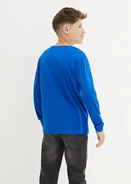 Långärmad tröja med ekologisk bomull (3-pack), bonprix