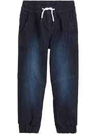 Stretchiga dra på-jeans, Regular Fit, bonprix