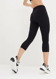 Extra mjuka sportcaprileggings med sidofickor, bonprix