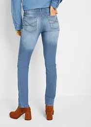 Stretchiga skinny-jeans med medelhög midja, bonprix