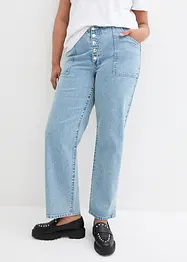 Straight Stretch Jeans Mid Waist, bonprix