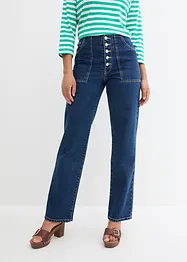 Straight Stretch Jeans Mid Waist, bonprix