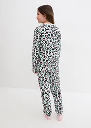 Barnpyjamas (4 delar), ekologisk bomull, bonprix