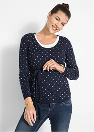 Mamma-/amningströja av finstickat material, bonprix