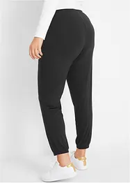 Jerseybyxa med insticksfickor, av mjuk viskosmix, bonprix