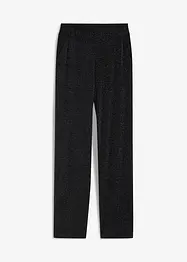 Jerseybyxa med glittereffekt, bonprix