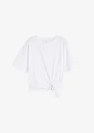 T-shirt med spänne, oversize-modell, bonprix