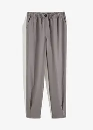 Korta chinos med yllelook, bonprix