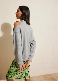 Oversize-sweatshirt med cut-out, RAINBOW