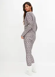 Termopyjamas med leggings, bonprix