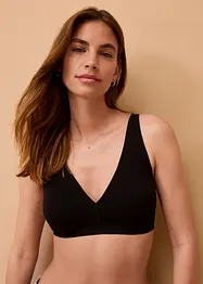 Bralette utan bygel med ekologisk bomull, bpc bonprix collection