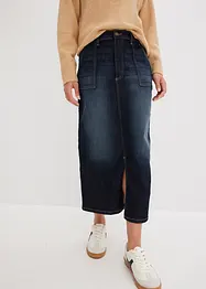 Stretchig jeanskjol, bonprix