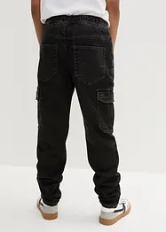 Cargojeans för barn, regular fit, bonprix