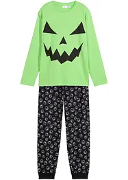 Barnpyjamas (2-pack), ekologisk bomull, bonprix