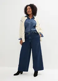 Wide Leg Stretch Jeans High Waist, bonprix