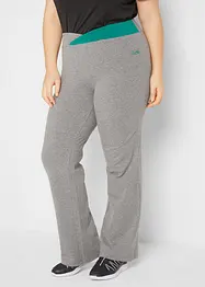 Stretchig sportbyxa med bomull (2-pack), bonprix