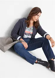 Straight Jeans Mid Waist, Stretch, bonprix