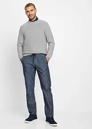 Chinos i chambray, normal passform, raka ben, bonprix