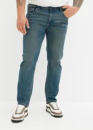 Stretchjeans med återvunnen bomull, regular fit, straight, bonprix